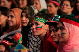 women campaign in Pakistan